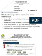 Planeación Semanas Del 5 Al 16 de Abril