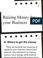 Raising Money For Your Business