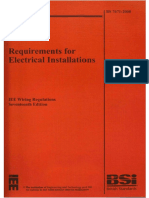 BS7671 IEE Wiring Regulations Seventeenth Edition