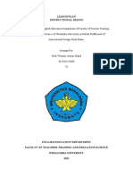 Submitted To The English Education Department of Faculty of Teacher Training and Education Science of Wiralodra University in Partial Fulfillment of Instructional Design Final Exam