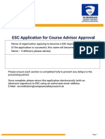 Application for ESC Course Advisor Approval New (1)