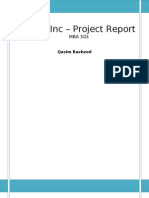 Apple Inc - Project Report: Qasim Rasheed