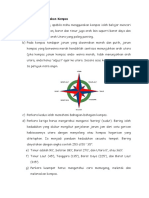 Teknik Menggunakan Kompas