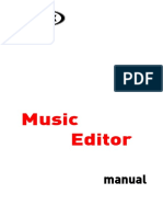 Music Editor: Manual