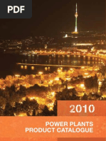 Power Plants Product Catalogue 2010