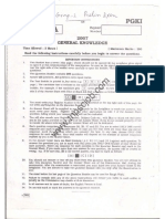 2007 TNPSC Group 1 Preliminary Question Paper