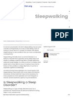 Sleepwalking - Causes, Symptoms, & Treatments - Sleep Foundation