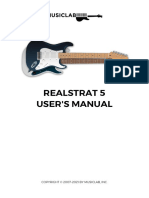 Realstrat 5 User'S Manual