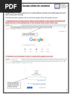 Google Slides Guide