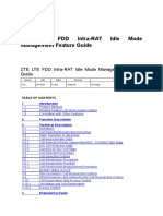 ZTE LTE FDD Intra-RAT Idle Mode Management Feature Guide