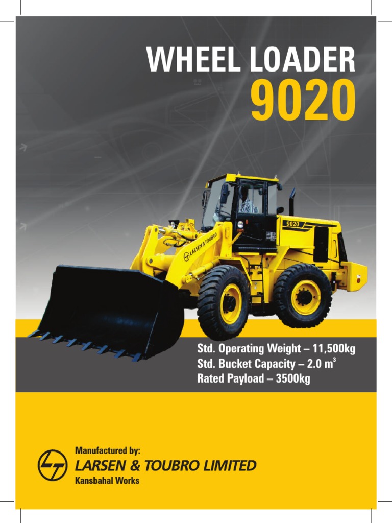 Wheel Loader 9020 - Full (2012) | PDF | Transmission (Mechanics ...
