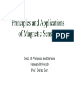 Principles and Applications of Magnetic Sensors