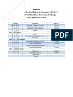 Rundown Projek Sosial @teluknaga Banten