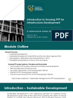 Introduction To Housing PPP For Infrastructure Development: DR Muhammad M. Gambo, Shelter Afrique