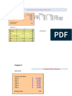 Compare Project A & B On The Following 5 Decison Criteria: Output Area