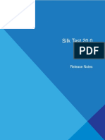Silk Test 20.0: Release Notes