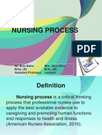 G. The Nursing Process