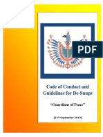 Desuung code and conduct