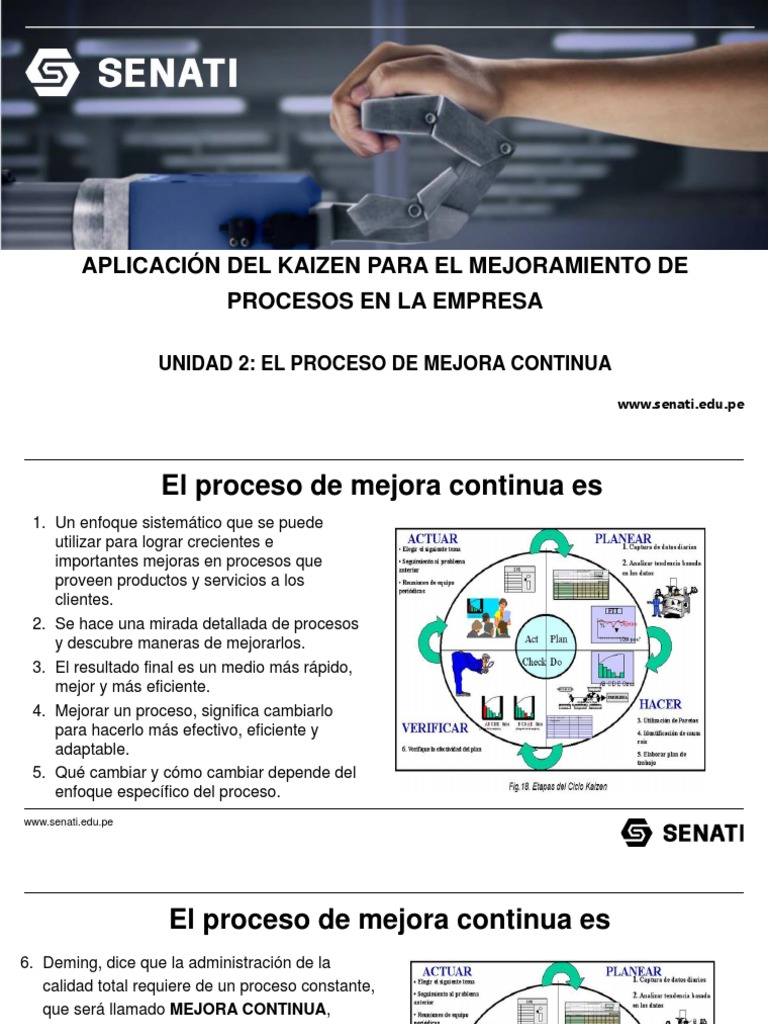 Kaizen: Mejora Continua en Empresas | PDF | Calidad (comercial) | Economias