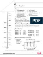 Delhi Towers: DMX Standard, Medium and Heavy Duty Towers Features