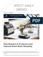 How Roasters & Producers Can Improve Green Bean Sampling - Perfect Daily Grind