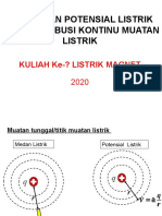 Medan Listrik Distribusi Kontinu