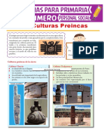 Las Culturas Preincas para Primer Grado de Primaria 2