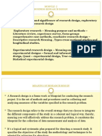 Research Methodology PPT 2nd Module