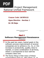 Course Code: 14CSU412 Open Elective - Section 1 DR CK Raju