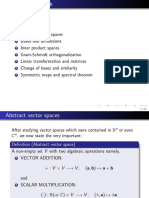 Linear Algebra Week 7