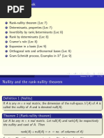 Linear Algebra Week 3