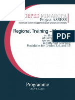 Deped: Regional Training - Workshop
