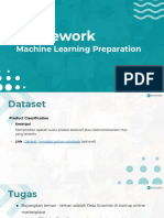 Homework - Machine Learning Preparation