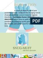 SNUG MUFF Which Aims To Uplift Their Hygiene