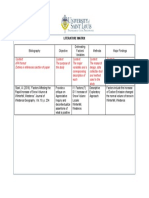 Literature Matrix