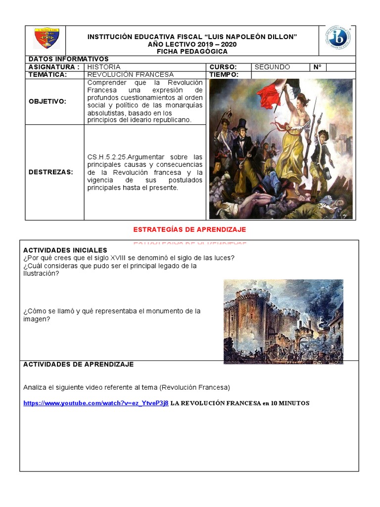 Consecuencias y Legado de la Revolución Francesa | PDF | revolución ...