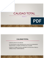 CALIDAD TOTAL - MODULO II