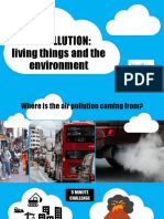 Air Pollution Living Things and The Environment