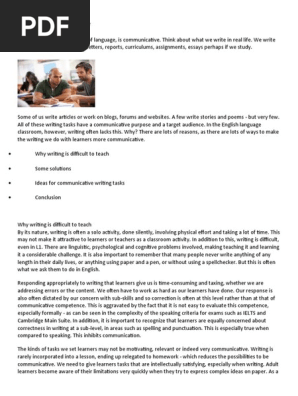 Language Learning Materials Development