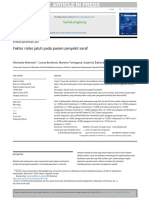 Risk factors of falling in patients with neurological