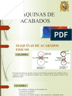 Maquinas de Acabados