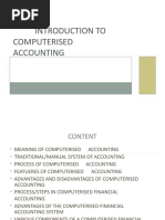 Computerised Accounting