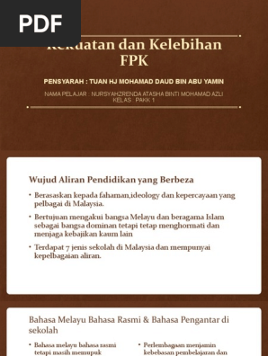 Kekuatan Dan Kelebihan Fpk Pdf
