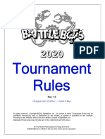BattleBots Tournament Rules - Rev.2020.0