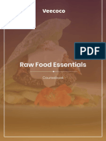 Raw Food Essentials: Coursebook