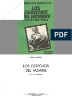 Maritain, Jacques - Los Derechos Del Hombre y La Ley Natural (1982)