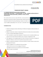 COMUNICADO FUNCIONES COORDINADORES DE AěREA 20-21 1er. semestre-2