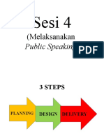 Teknik Presentasi Sesi 4 -Melakukan Presentasi