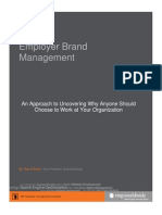 Employer Brand Mangement