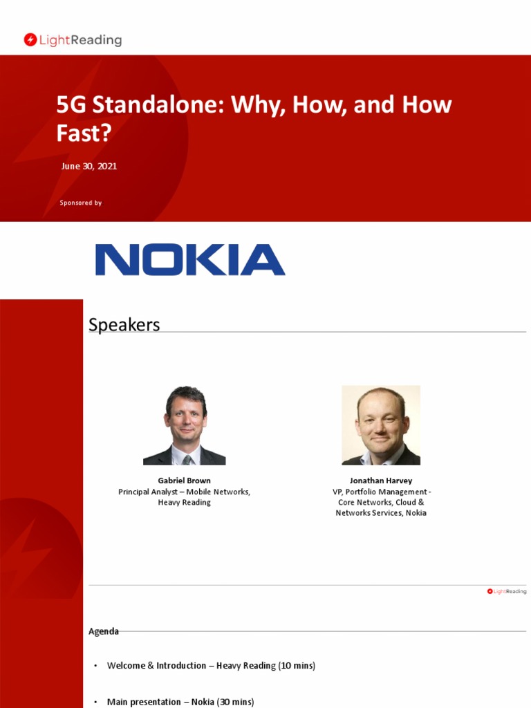 Nokia 5G Standalone | PDF | Ip Multimedia Subsystem | Cloud Computing